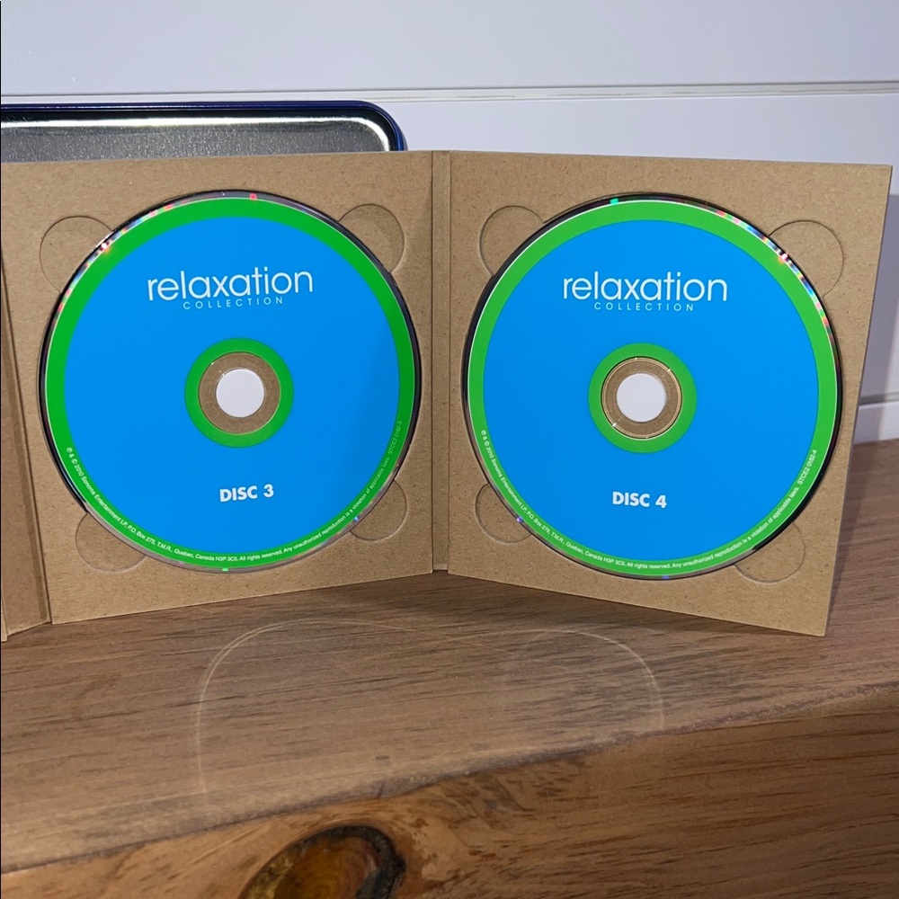🛍️ 3 for $20 🛍️ - Relaxation Collection 4 CD Pack in Collectable Tin - Picture 5 of 7